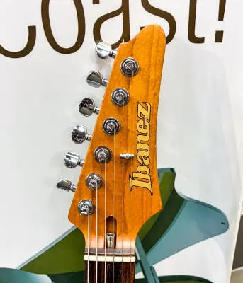Ibanez - AZ2204N Prestige Electric Guitar - Prussian Blue Metallic 2